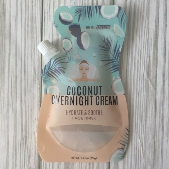 3/$10  Coconut Overnight Cream Face Mask - Picture 1 of 1
